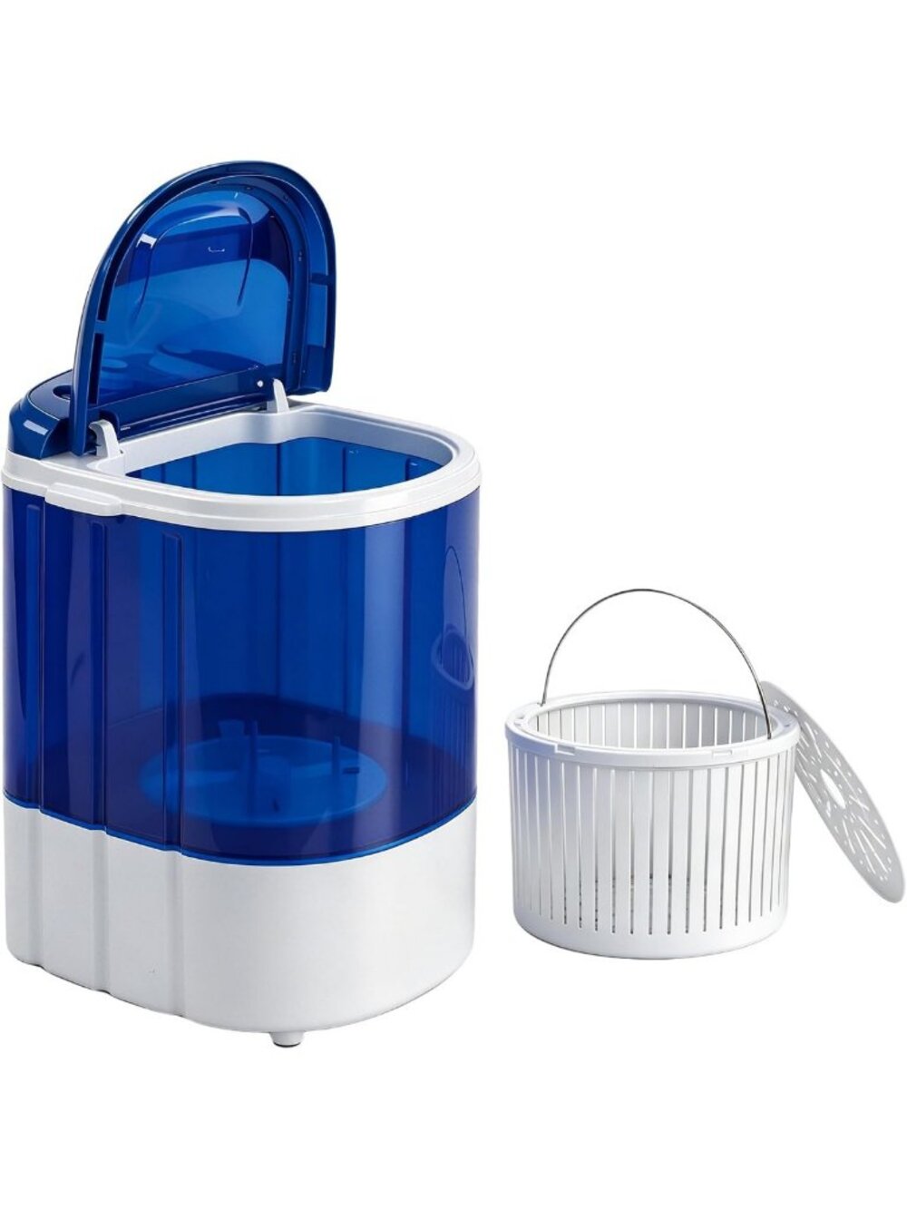 Compact Portable Washing Machine - 5.7 lbs Capacity for Apartments, Dorms & RVs
